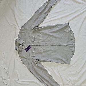 Ralph lauren purple label button down shirt